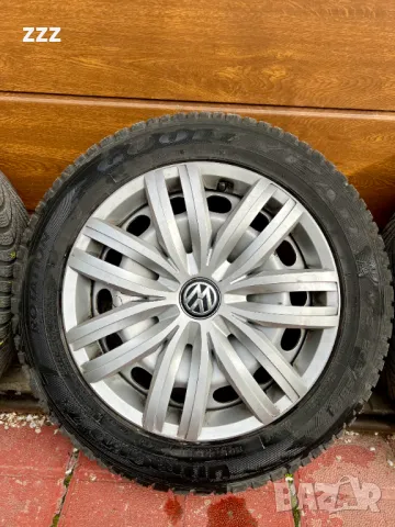 Зимни гуми с джанти 205/55R16 5x112, снимка 6 - Гуми и джанти - 49765375
