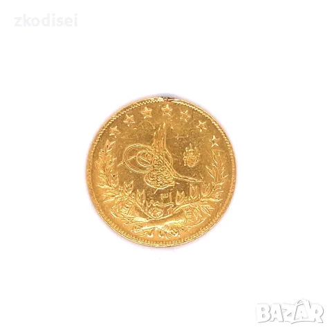 Златна монета 7,21гр. 22кр. проба:916 модел:43359-1
