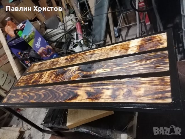 Изработка на холни маси по ваш избор и предпочитания от метал-дърво , снимка 5 - Маси - 35202244