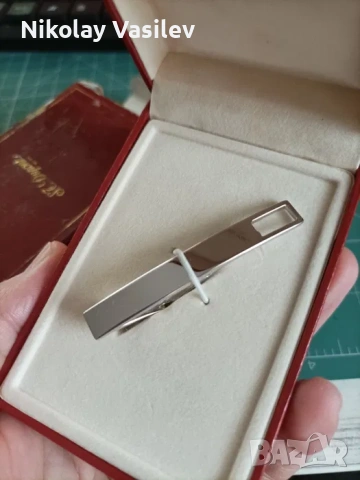 S.T. Dupont на 25 години щипка , игла за вратовръзка, снимка 5 - Други - 54268125