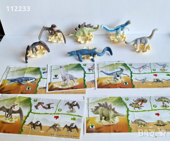 Динозаври-Kinder Surprise, снимка 2 - Фигурки - 33922065