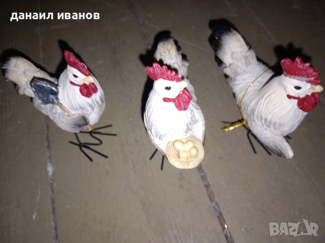 3 кокошки великден , снимка 1 - Декорация за дома - 44926946