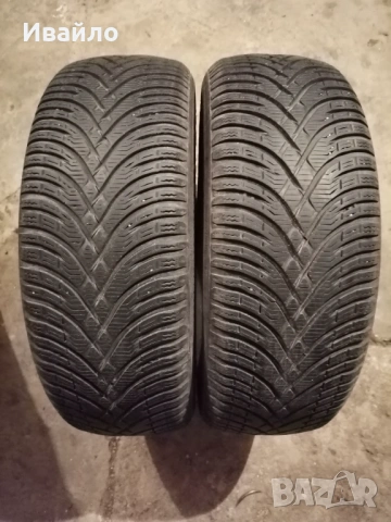 Продавам 2 броя зимни гуми 205.60.16 на 1 сезон дот 2019 Kleber 