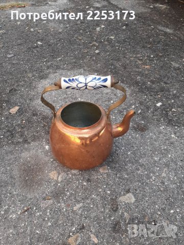 Медни чайници по 35лв за брой, снимка 4 - Декорация за дома - 37799918