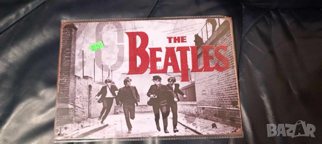 The Beatles-метална табела(плакет), снимка 1 - Китари - 42461760