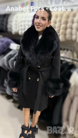 Дамски палта от естествена кожа и естествен косъм, снимка 5 - Палта, манта - 51764596