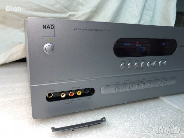 Nad T-753, снимка 7 - Ресийвъри, усилватели, смесителни пултове - 31617196