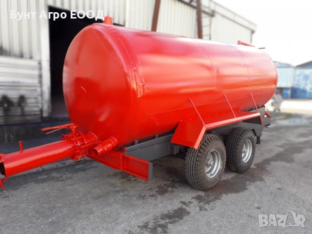 Двуосни тандемни цистерни за течен тор