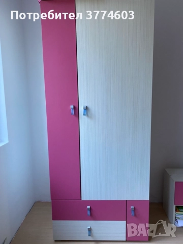 Продавам мебели за детска стая за момиче, снимка 3 - Мебели за детската стая - 51737528