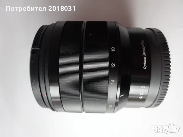 Обектив Sony E 10-18mm f4.0 OSS (покрива и фул фрейм от 12 до 18мм), снимка 3 - Обективи и филтри - 48343649