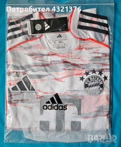 Футболна тениска на БАЙЕРН МЮНХЕН 2025/26, снимка 4 - Футбол - 52654589