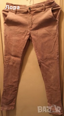 Розови Дамски Дънки 32 номер, снимка 3 - Дънки - 34941456