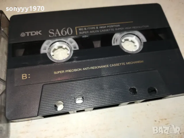 TDK SA60 TAPE MADE IN JAPAN 1712242000, снимка 4 - Аудио касети - 48382960