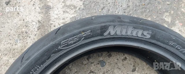 Гума за Мотор 17 цола Mitas Sportforce 180/55/17
 DOT2021, снимка 3 - Гуми и джанти - 47572488