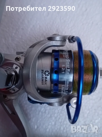 Пръчка за перо с малка макара, снимка 10 - Въдици - 53067271