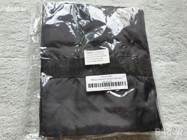 Orqihod Външна чанта за съхранение, Водоустойчива с цип, 127CM, черна, снимка 8 - Други - 42447450