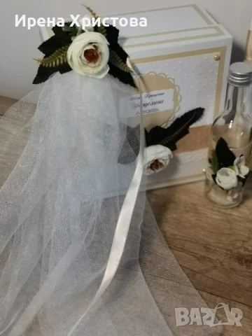 Комплект за кръщене, снимка 2 - Декорация - 51235859