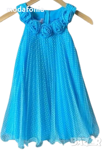 Детска рокля JESSICA ANN с рози, снимка 2 - Детски рокли и поли - 51408139