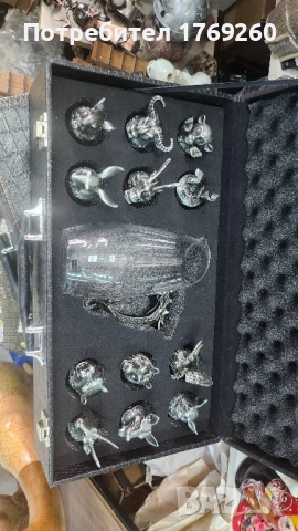 Продавам к-т от 12чашки с кана с глави на животни!, снимка 2 - Декорация за дома - 51472555