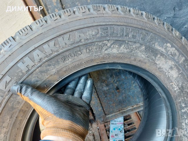 4бр.зимни NOKIAN 205/80/16C 110S DOT 2914, снимка 6 - Гуми и джанти - 40450005