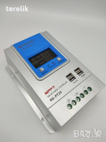 ХИТ -100лв Raggie НОВИ Контролер Automat, MPPT, 12V, 24V, 60A, Kонтролер за соларни панели, снимка 7 - Друга електроника - 42607551