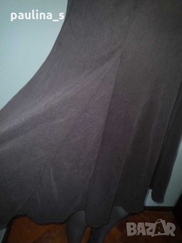 Копринена рокля тип туника с хастар "silence & noise"®, снимка 4 - Рокли - 29615577