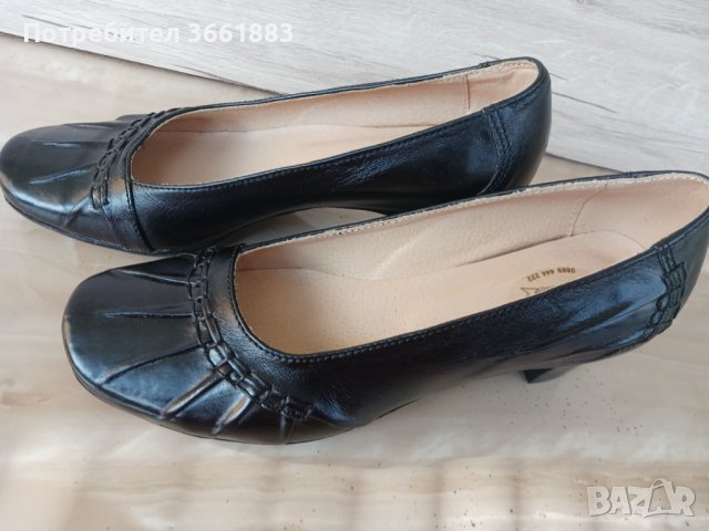 Нови кожени бълг. обувки, снимка 12 - Дамски обувки на ток - 39895171