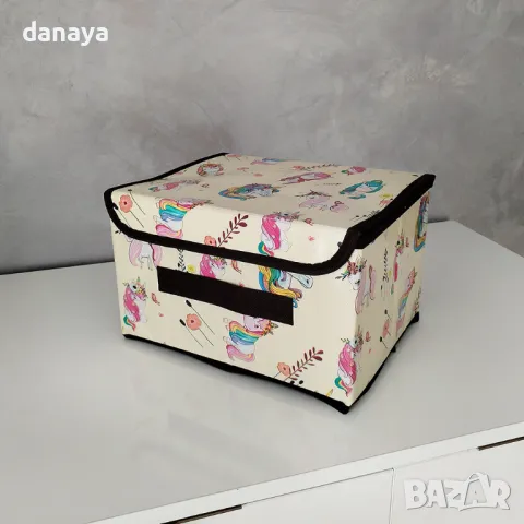 5534 Сгъваема кутия за съхранение, различни мотиви, снимка 7 - Кутии за съхранение - 48390167
