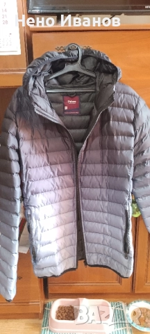 Продавам чисто ново пролетно яке с качулка 2ХЛ с преливащ цвят черно и сиво чисто ново , снимка 2 - Якета - 51692321