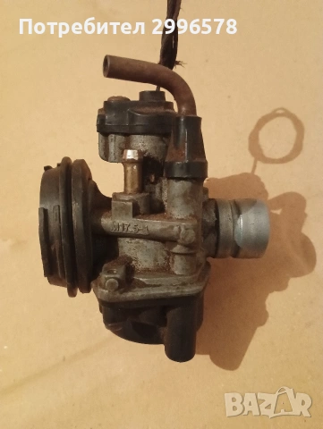 Карбуратор за скутер 50cc мотор мотопед, снимка 2 - Части - 54173741