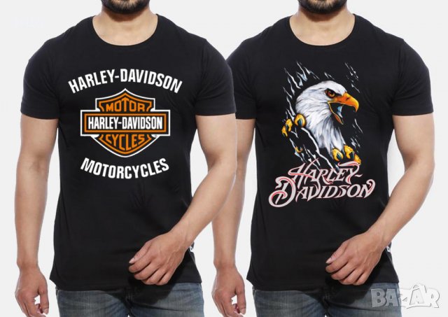 Тениски Harley Davidson Много модели,всички размери, снимка 2 - Тениски - 30065795