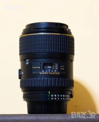 Обектив Tokina 100mm f/2.8 AT-X PRO 1:1 Macro за Nikon / Никон