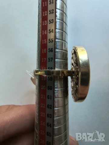 Златен дамски пръстен , снимка 4 - Пръстени - 51078986