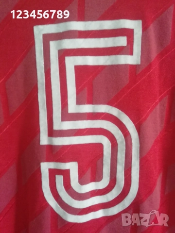 Czechoslovakia Match Worn Issue Home 1987 1988 1989 Adidas Shirt Jersey Trikot Football Vintage #5 , снимка 5 - Тениски - 52688901