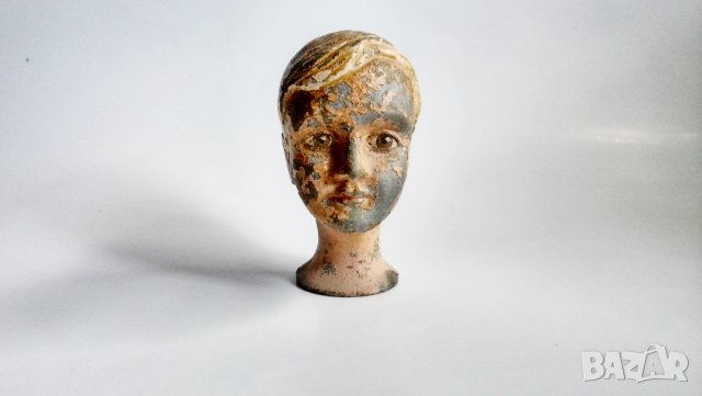 Метална глава на много стара кукла, снимка 4 - Колекции - 37204621