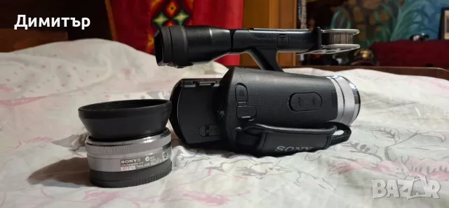 Sony NEX-VG10E Камера, снимка 5 - Камери - 56546609