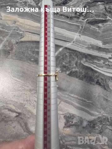 Златен пръстен 14к. / 1.30 гр., снимка 5 - Пръстени - 38727453