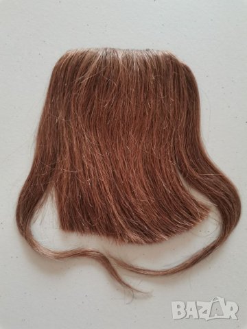 Нов кестеняв бретон от естествена човешка коса - мод.4, снимка 2 - Аксесоари за коса - 37289639