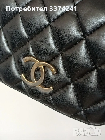 Малка кожена чанта Chanel, снимка 6 - Чанти - 54319559
