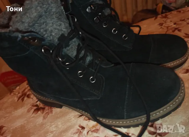 Нови Дамски Боти Изцяло от Естествена Кожа 38, снимка 4 - Дамски боти - 49065089