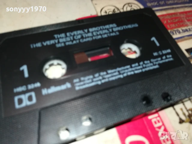 EVERLY BROTHERS-ORIGINAL TAPE 2207251313, снимка 13 - Аудио касети - 51103424