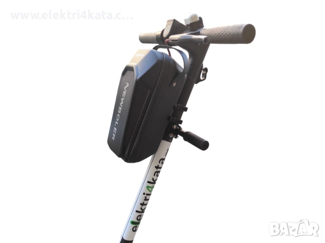 Чанта за тротинетка Карбон с USB порт и бързо сваляне, снимка 3 - Аксесоари и консумативи - 52573523