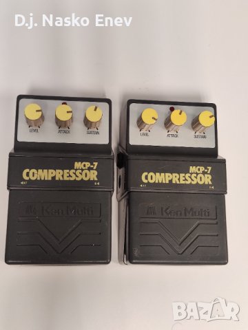 Ken Multi MCP-7 Compressor Guitar pedal (90's Japan) - компресор състейн педал за ел китара х 2 бр., снимка 2 - Китари - 38110933