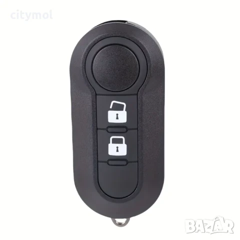 Кутийка за ключ за Fiat 500, Ducato, Bravo, Stilo, Punto, Panda, 2 бутона,с острие