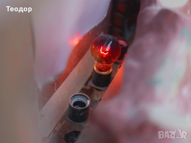 Ретро електрическа камина - работеща на ток, снимка 7 - Отоплителни печки - 51598705