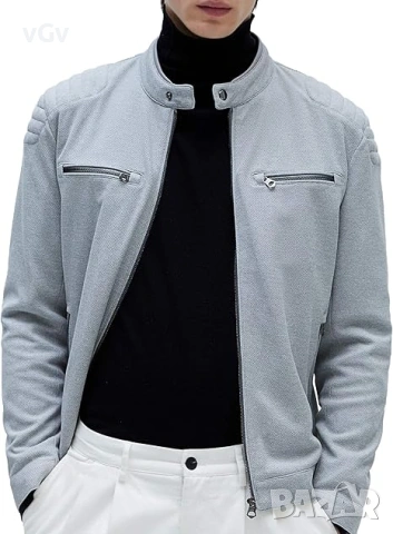 Мъжко яке Zara Biker - L/XL, снимка 3 - Якета - 54164994