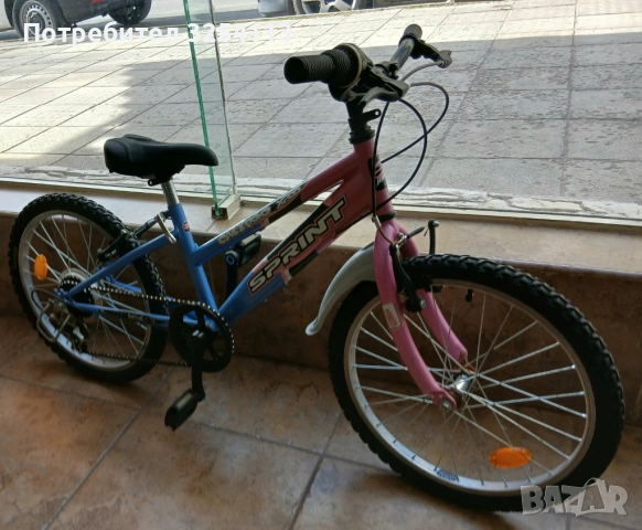 Детски велосипед SPRINT 20 " със скорости, снимка 7 - Велосипеди - 53883822