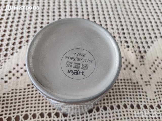 Ръчно рисувани чаши 2бр., снимка 2 - Чаши - 42894024