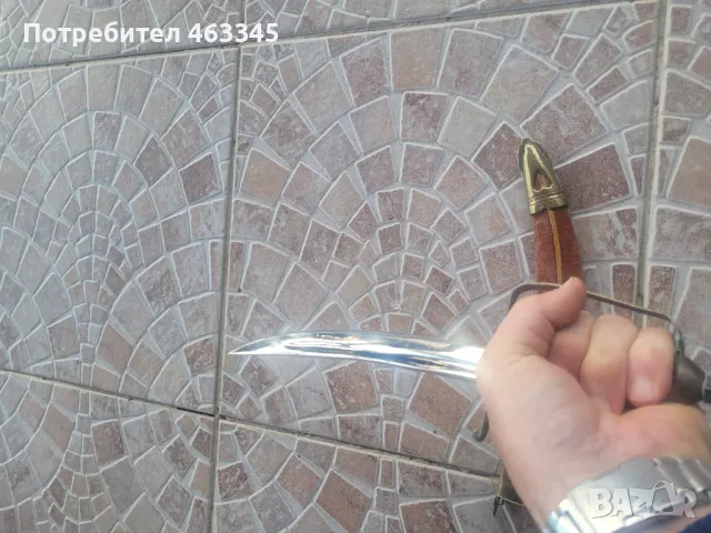Сабя, палаш, ятаган каракулак, нож, снимка 6 - Антикварни и старинни предмети - 48381656