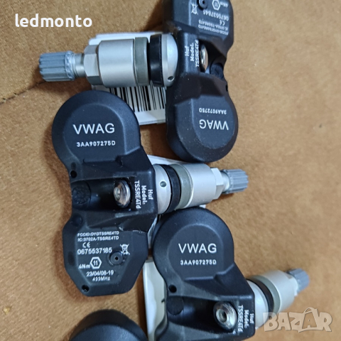 TPMS Сензор за налягане в гумите 3AA907275 за автомобили Volkswagen Passat CC Touran Tiguan, снимка 2 - Части - 44657190